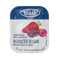 reduced sugar berry jam