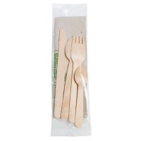 degradable cutlery pack