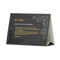 de cheri tent card